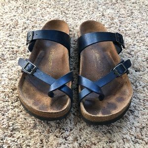 Women’s Size 38 Metallic Blue Mayari Birkenstock